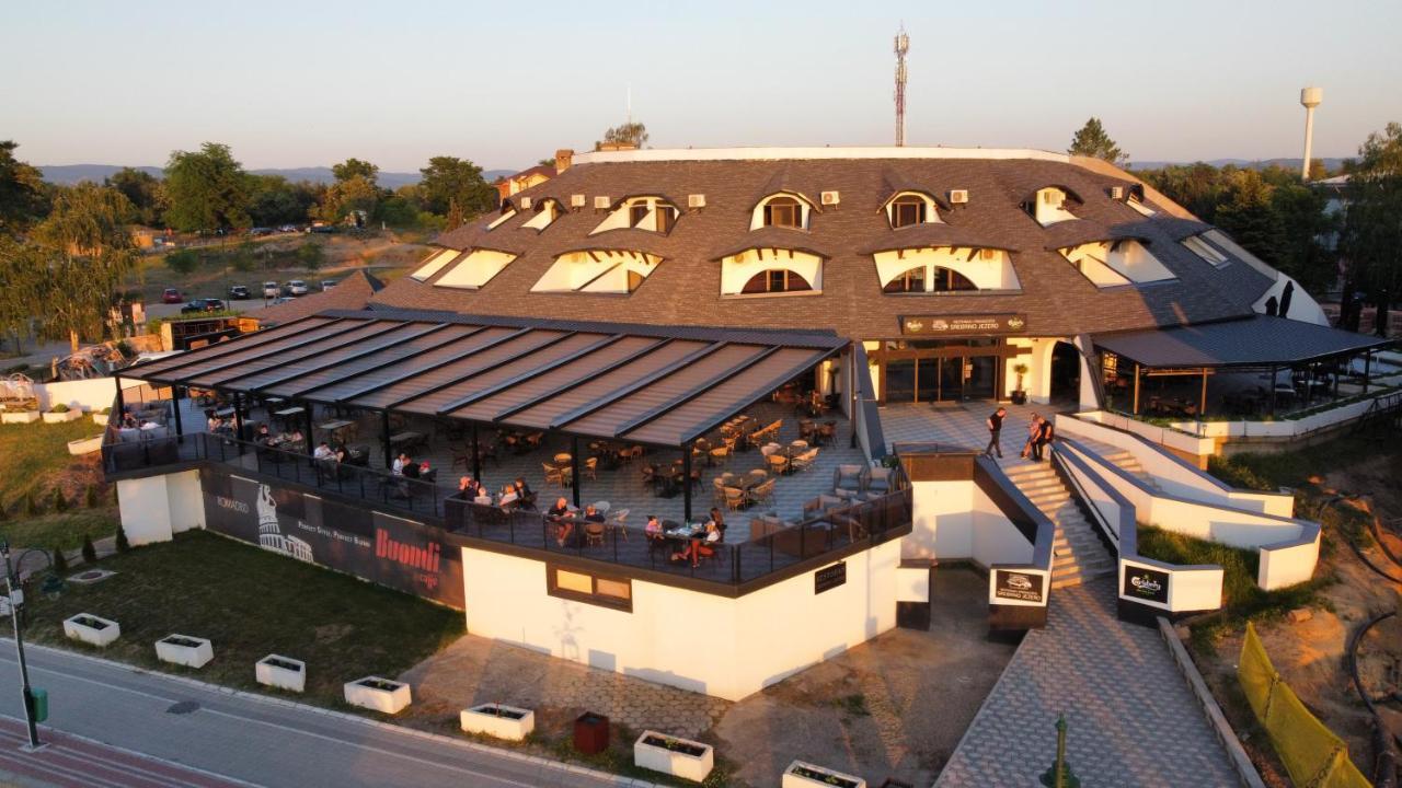 Hotel Prenociste Srebrno Jezero Veliko Gradište Esterno foto