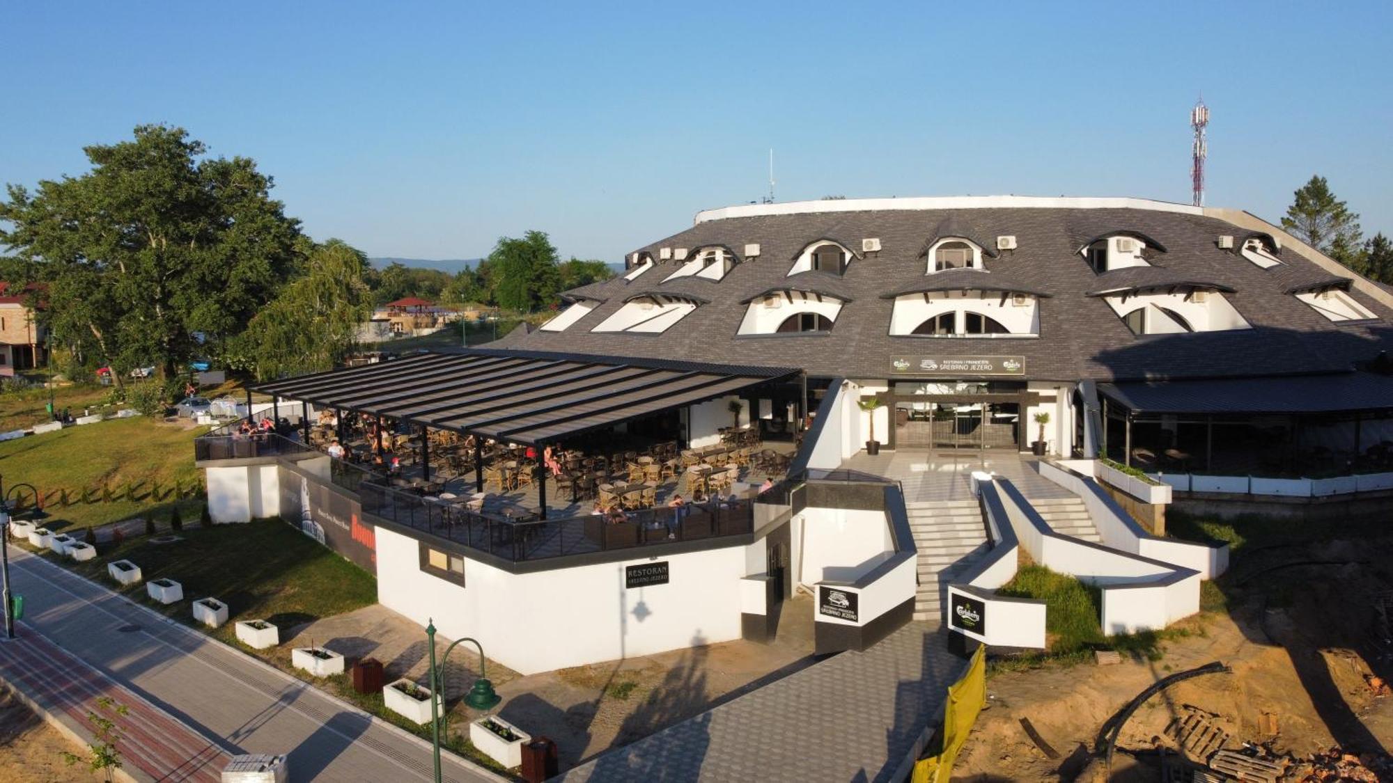 Hotel Prenociste Srebrno Jezero Veliko Gradište Esterno foto